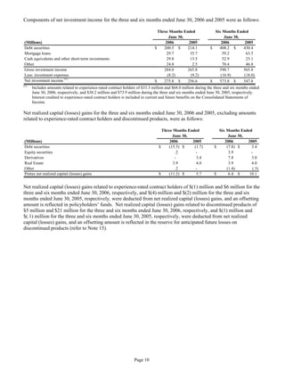 aetna form 10Q 2006 2nd