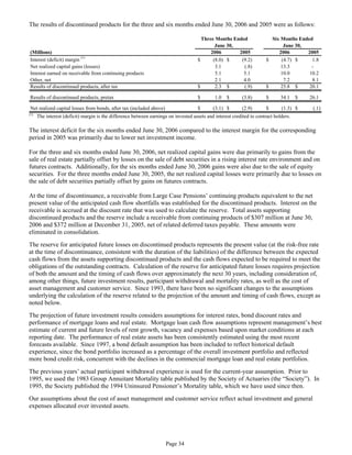 aetna form 10Q 2006 2nd