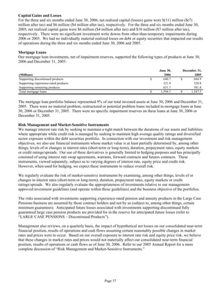 aetna form 10Q 2006 2nd