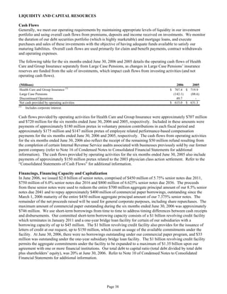 aetna form 10Q 2006 2nd