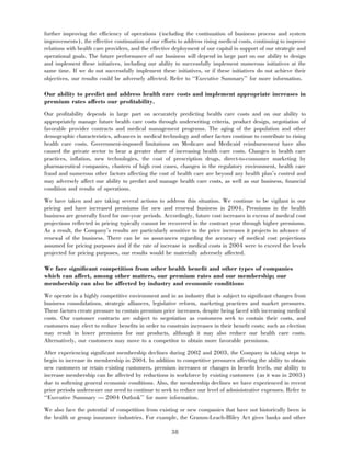 aetna 	2003 Financial Annual Report
