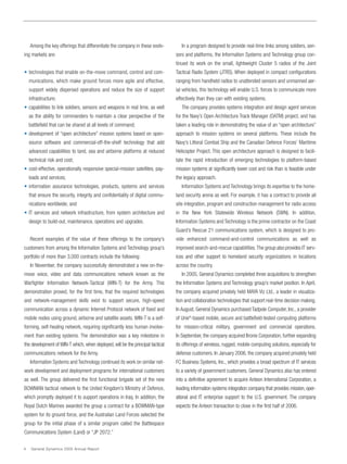 general dynamics Annual Reports 2005