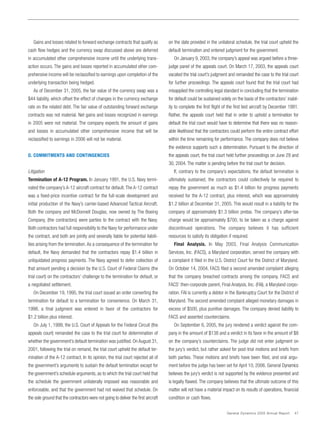 general dynamics Annual Reports 2005