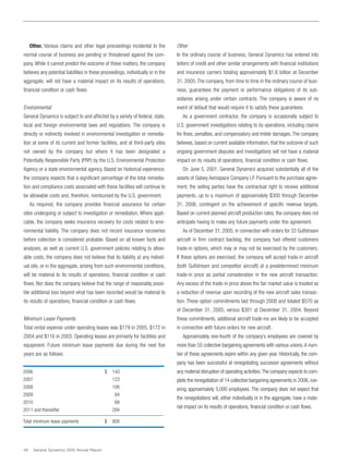 general dynamics Annual Reports 2005