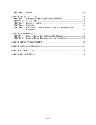 general dynamics Amended and Restated Bylaws