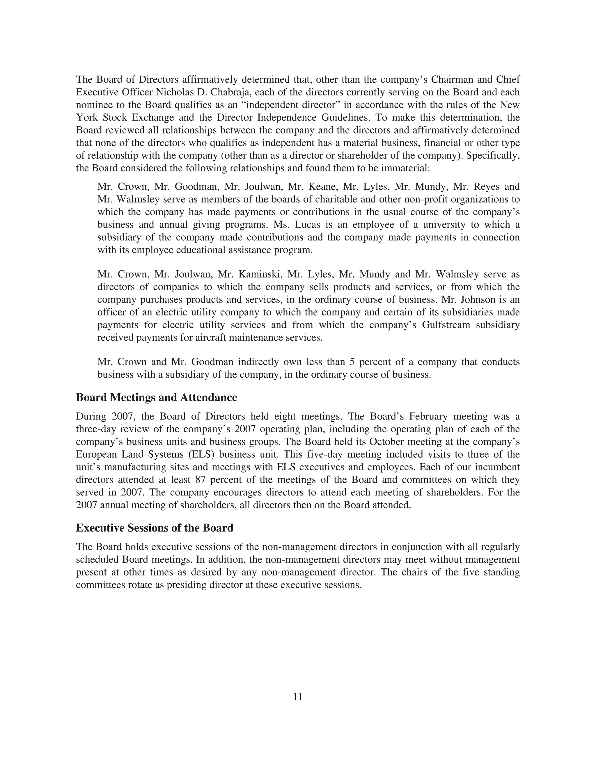 general dynamics 2008 Proxy Statement