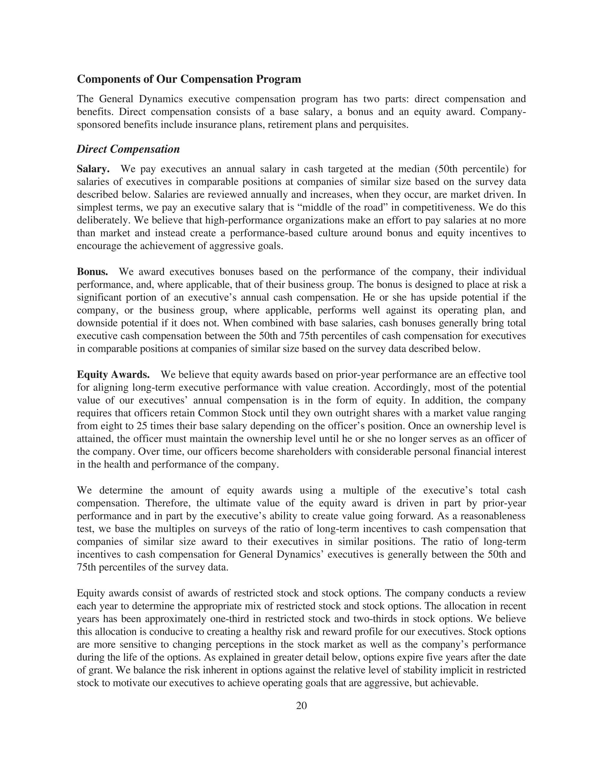 general dynamics 2008 Proxy Statement