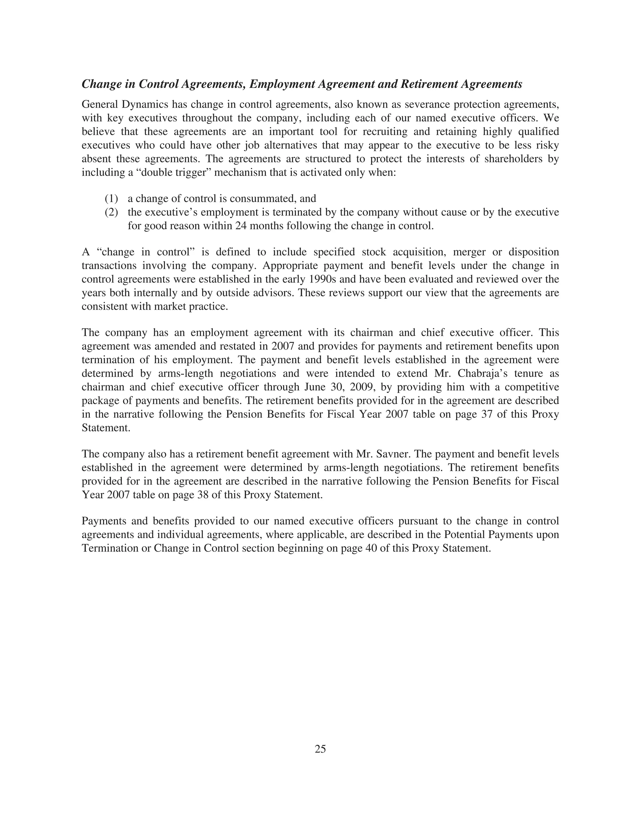 general dynamics 2008 Proxy Statement