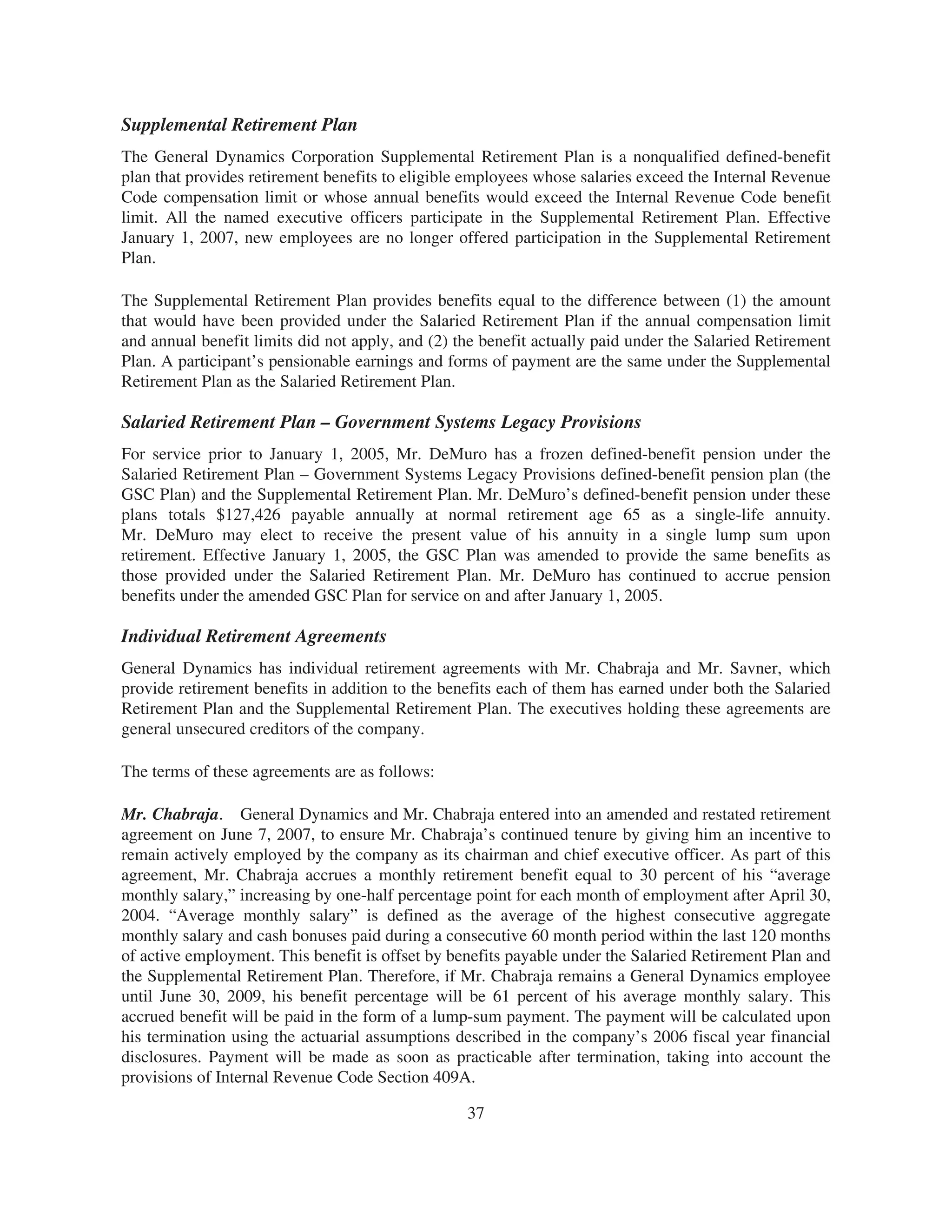 general dynamics 2008 Proxy Statement