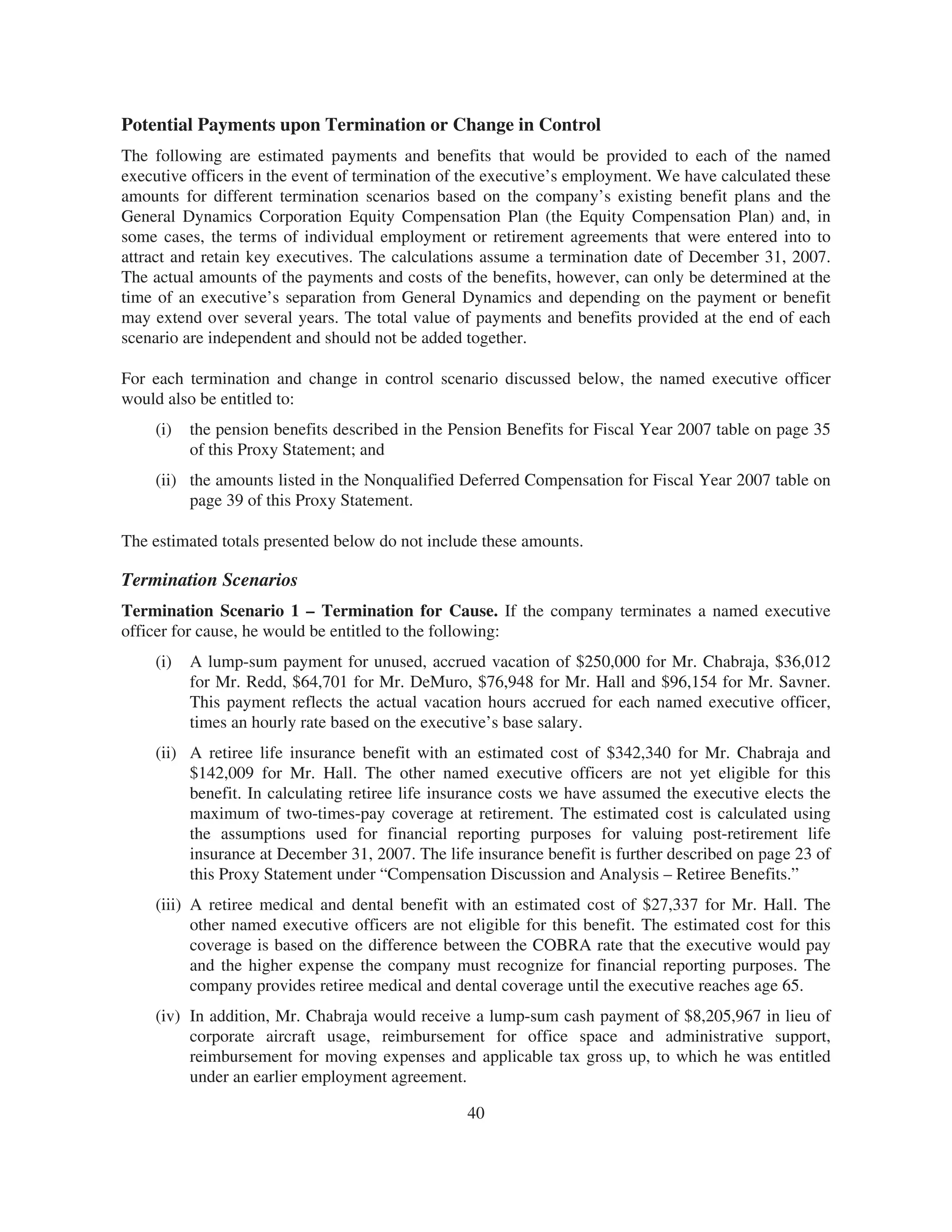 general dynamics 2008 Proxy Statement