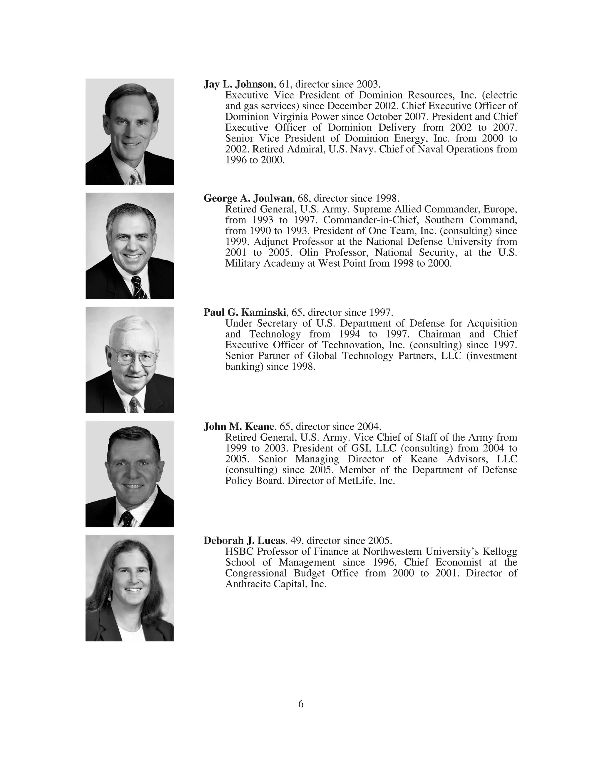 general dynamics 2008 Proxy Statement