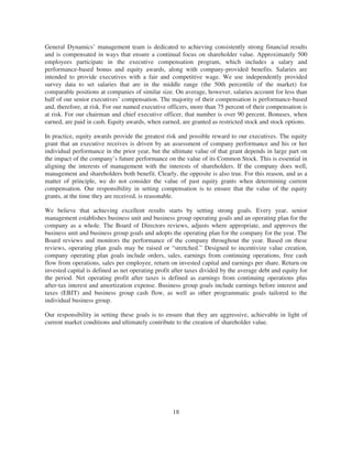 general dynamics 2008 Proxy Statement	 