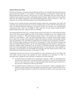 general dynamics 2008 Proxy Statement	 