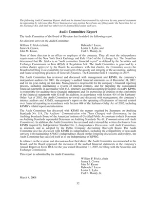 general dynamics 2008 Proxy Statement	 