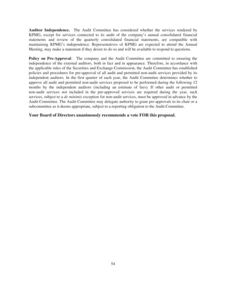 general dynamics 2008 Proxy Statement	 