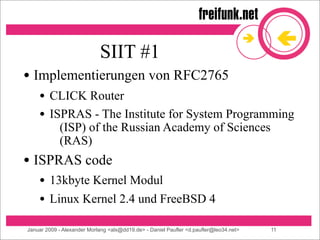 6mesh - IPv6 freifunk mesh networks