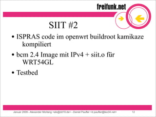 6mesh - IPv6 freifunk mesh networks