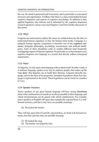Cognitive Linguistics An Introduction Vyvyan Evans Melanie Green | PDF