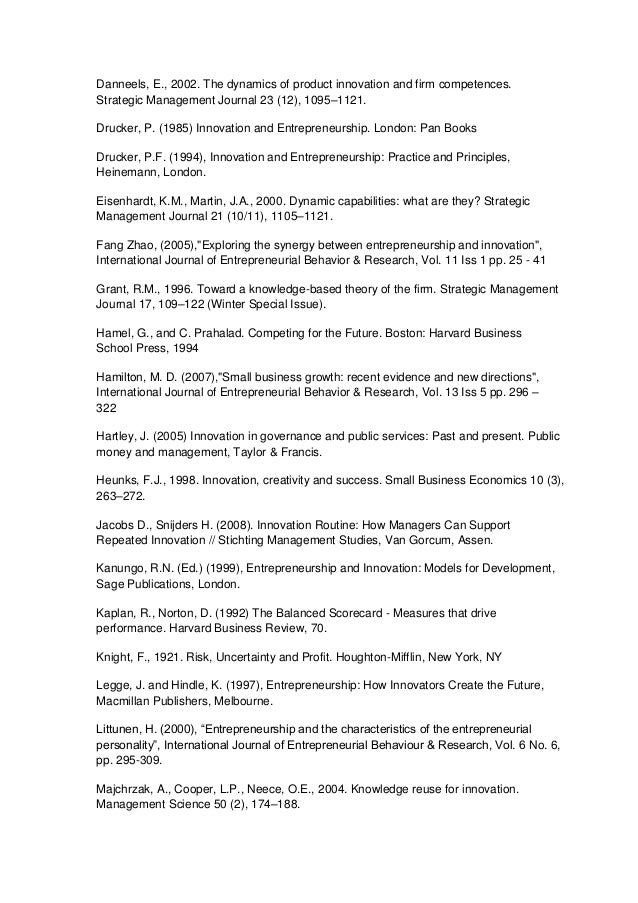 Research papers on business management