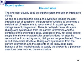 Expert Systems vs Clinical Decision Support Systems | PPT