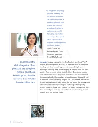 hca annual reports2003