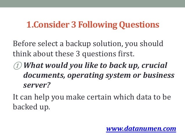 Best backup options for photos