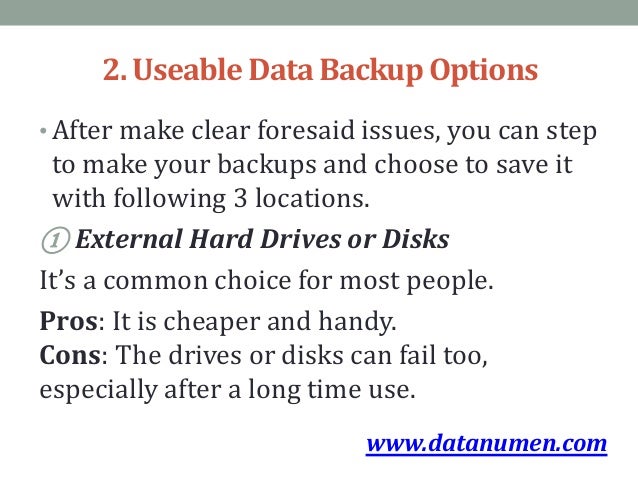 Best backup options for photos