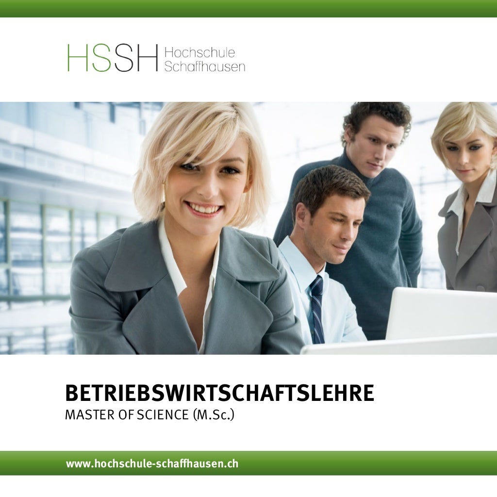 Master BWL Studieren Das Studium für Führungspersonen