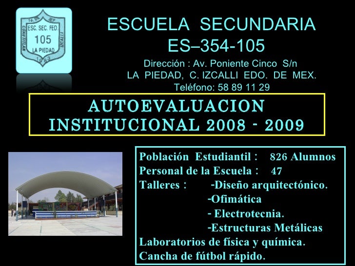 Escuela Secundaria 105 La Piedad Cuautitlan Izcalli