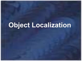 Object Localization
 