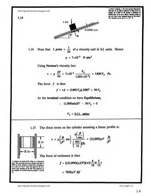 Solucionario De Mecanica De Fluidos Streeter 9 Edicion Pdf Solucionario De Mecanica De Fluidos Streeter 9 Edicion Pdf