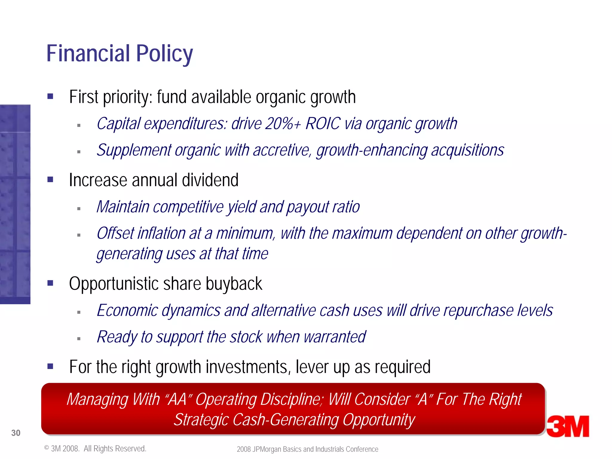 JPMorgan Conference Presentation