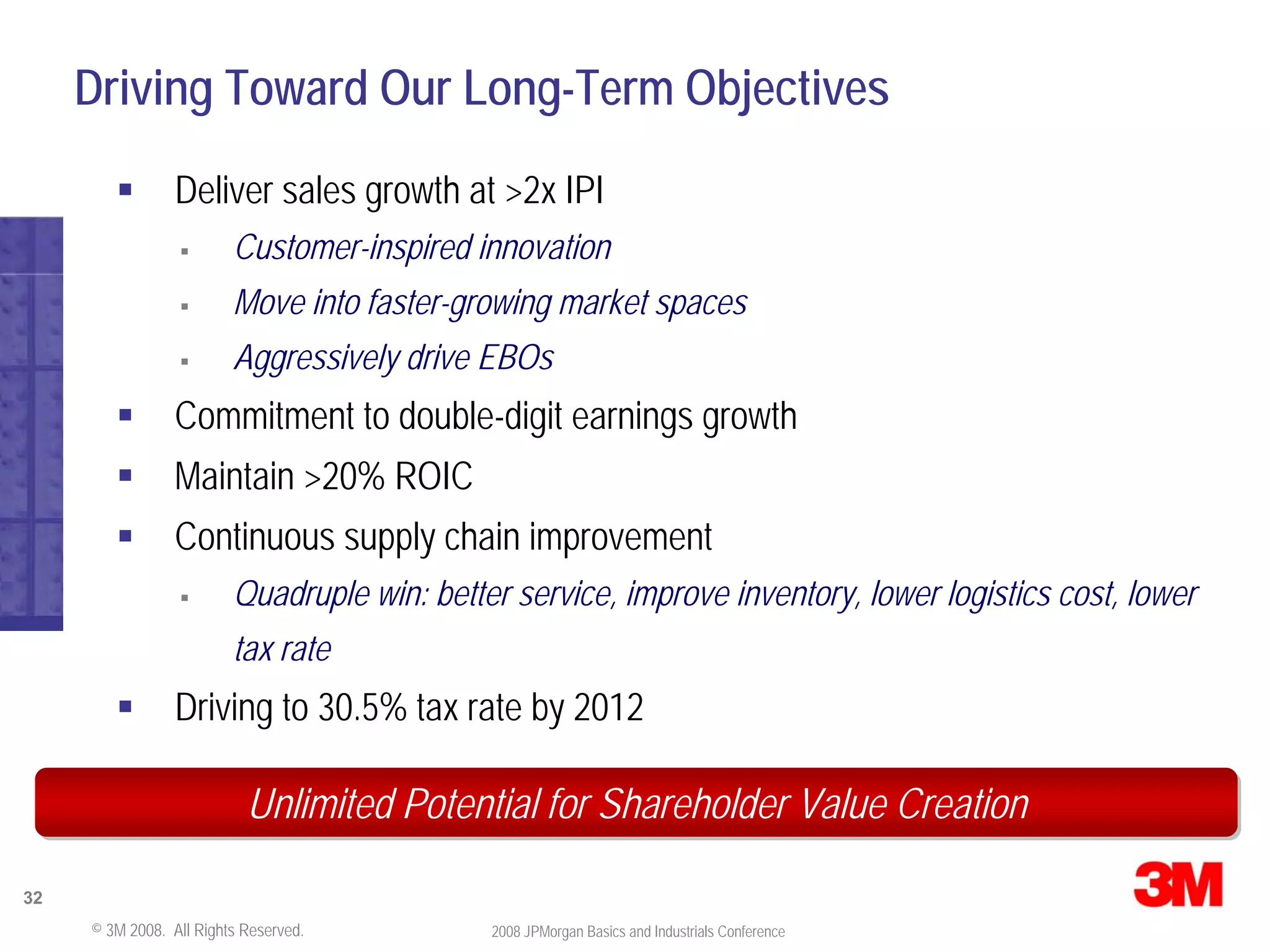 JPMorgan Conference Presentation