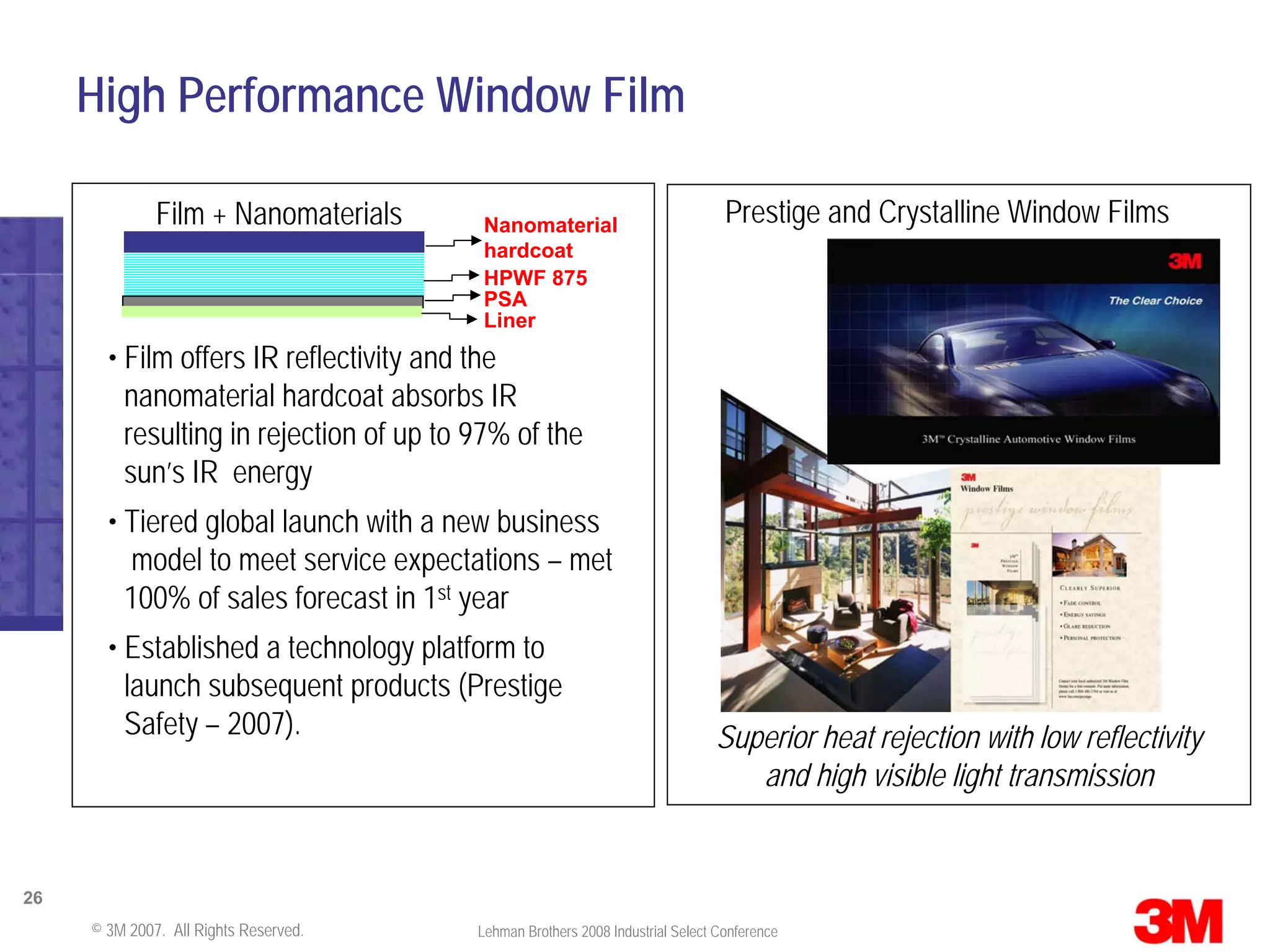 Lehman Brothers Conference Presentation