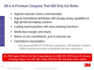 Lehman Brothers Conference Presentation