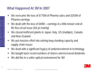 Lehman Brothers Conference Presentation