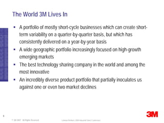 Lehman Brothers Conference Presentation