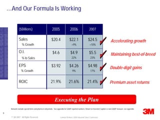 Lehman Brothers Conference Presentation