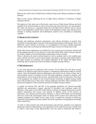 Open Source Technology : An Emerging and Vital Paradigm in Institutions ...