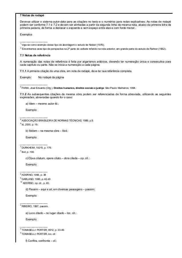 Citacao de artigos