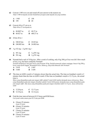 Soalan matematik tingkatan 1 bab 1