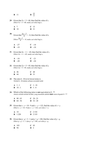 100 Soalan Matematik Ting2
