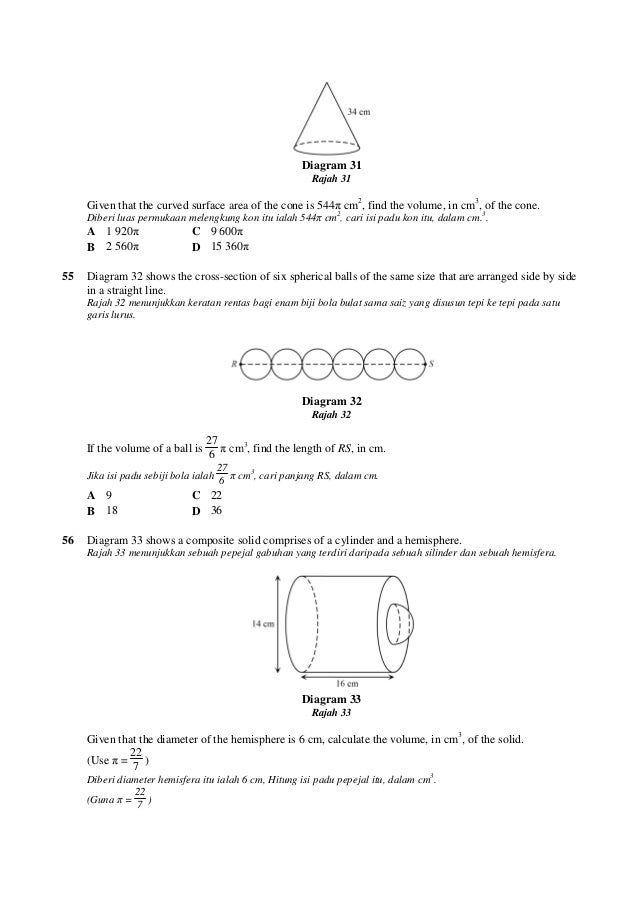 Soalan Latihan Matematik Tingkatan 2 Bab 3 - Laporan 7