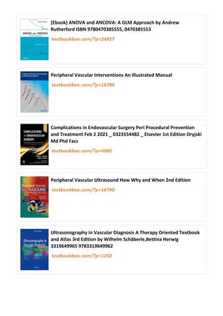 Andrew Rutherford Rheumatologist Comprehensive Guide to Rutherford's Vascular Surgery and Endovascular ...