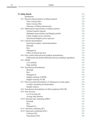 Theory And Design Of Digital Communication Systems Tri T Ha | PDF