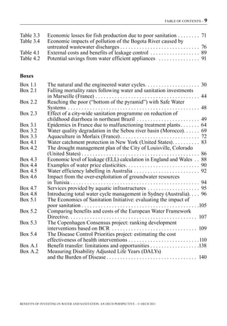 Benefits Of Investing In Water And Sanitation An Oecd Perspective Oecd ...