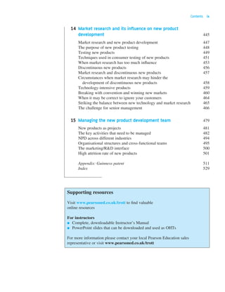 Innovation Management And New Product Development 3rd Edition Paul ...