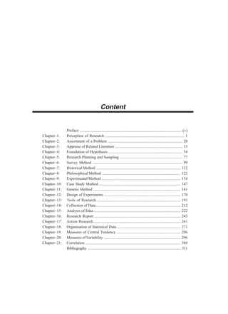 Fundamental Of Research Methodology And Statistics Yogesh Kumar Singh | PDF