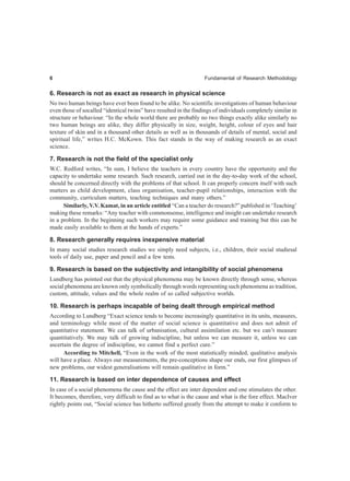 Fundamental Of Research Methodology And Statistics Yogesh Kumar Singh | PDF