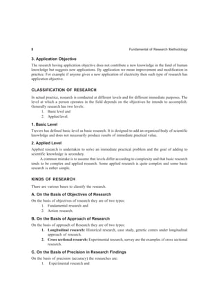Fundamental Of Research Methodology And Statistics Yogesh Kumar Singh | PDF